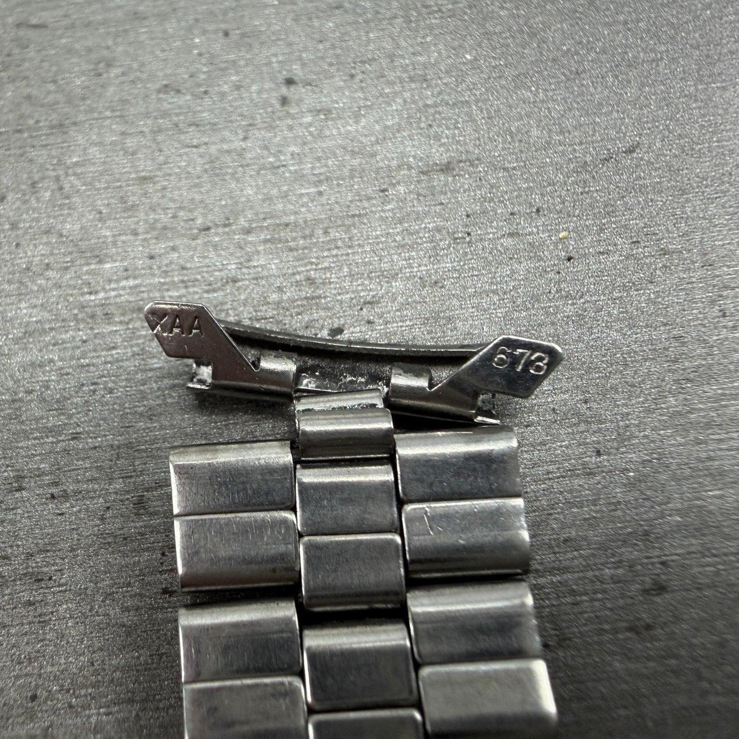Seiko 5 Actus Bracelet 20mm Stainless Steel Silver Tone Vintage XAA673 Japan5