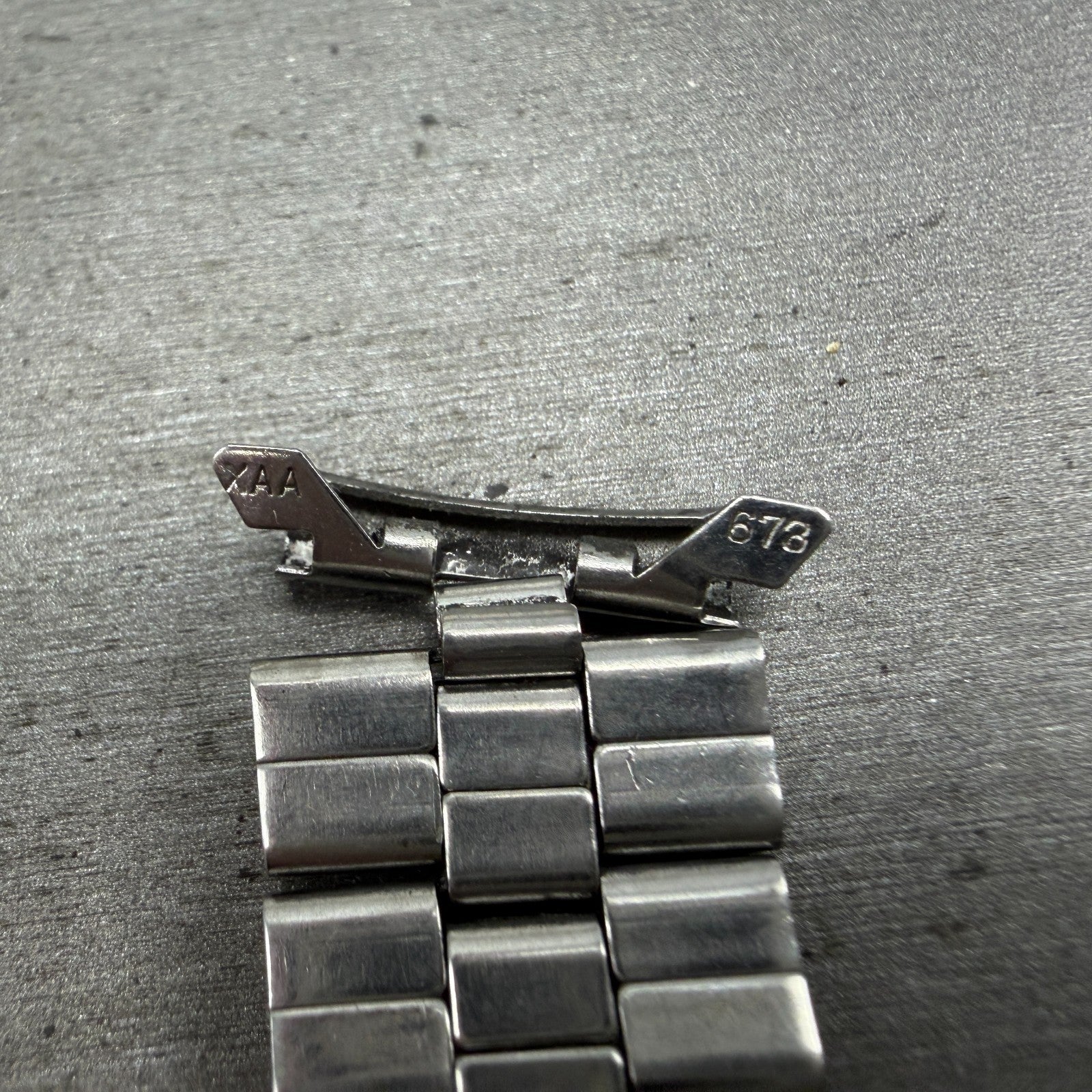 Seiko 5 Actus Bracelet 20mm Stainless Steel Silver Tone Vintage XAA673 Japan5