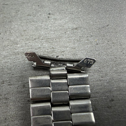 Seiko 5 Actus Bracelet 20mm Stainless Steel Silver Tone Vintage XAA673 Japan5