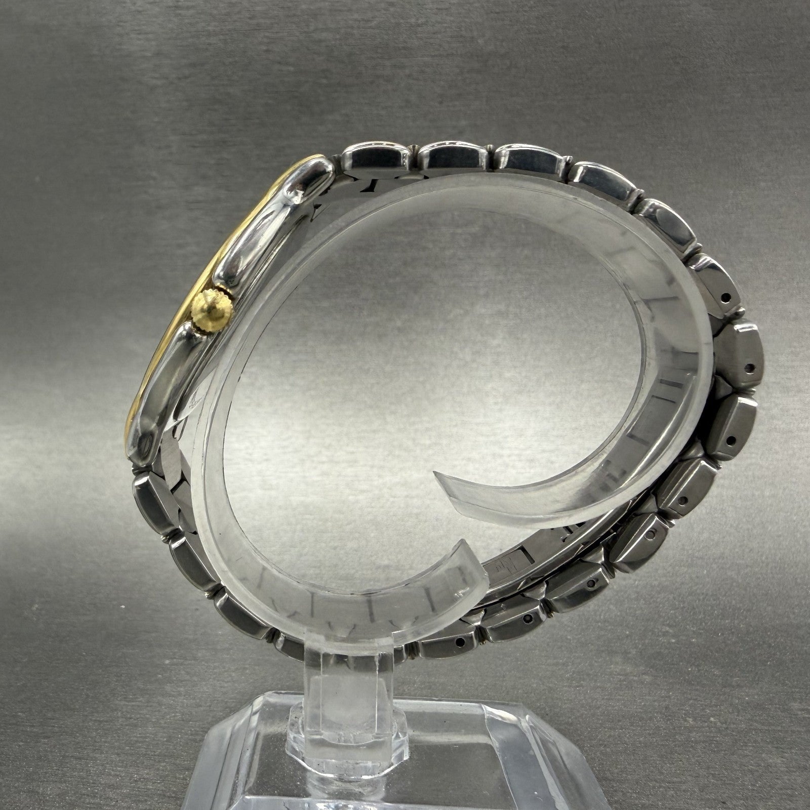 Movado Museum Watch Men 36mm Black Dial Two Tone Round 81.A1.881 New battery6