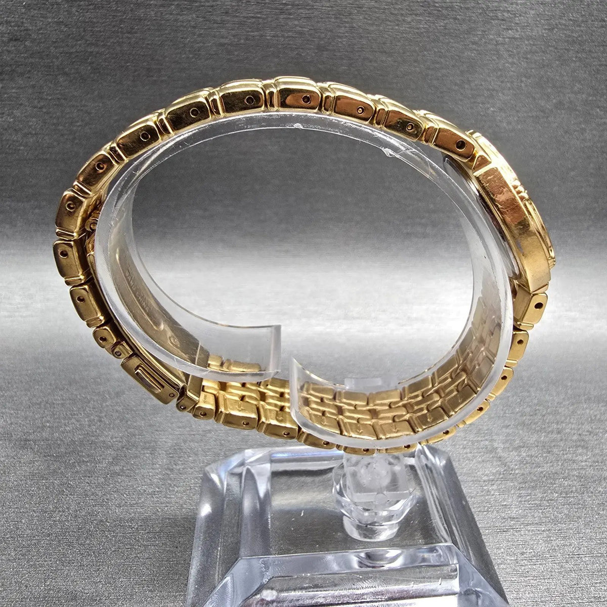 Seiko Watch Women 26mm Cream Dial Gold Tone Date Round 7N82-0AT0 New Battery JP8
