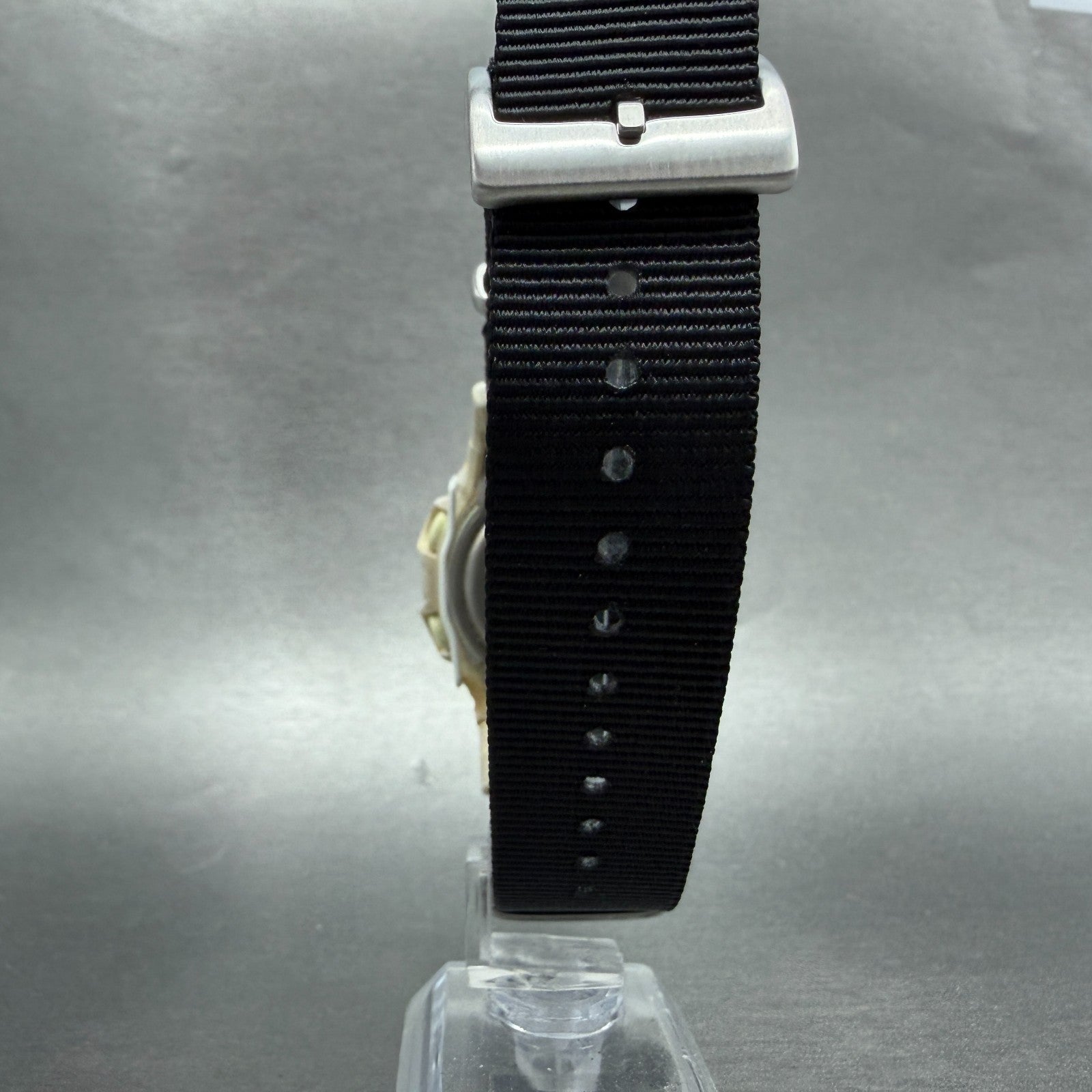 Casio Baby-G BG-097 Watch Women 40mm Digital White Alarm Chrono New Battery7