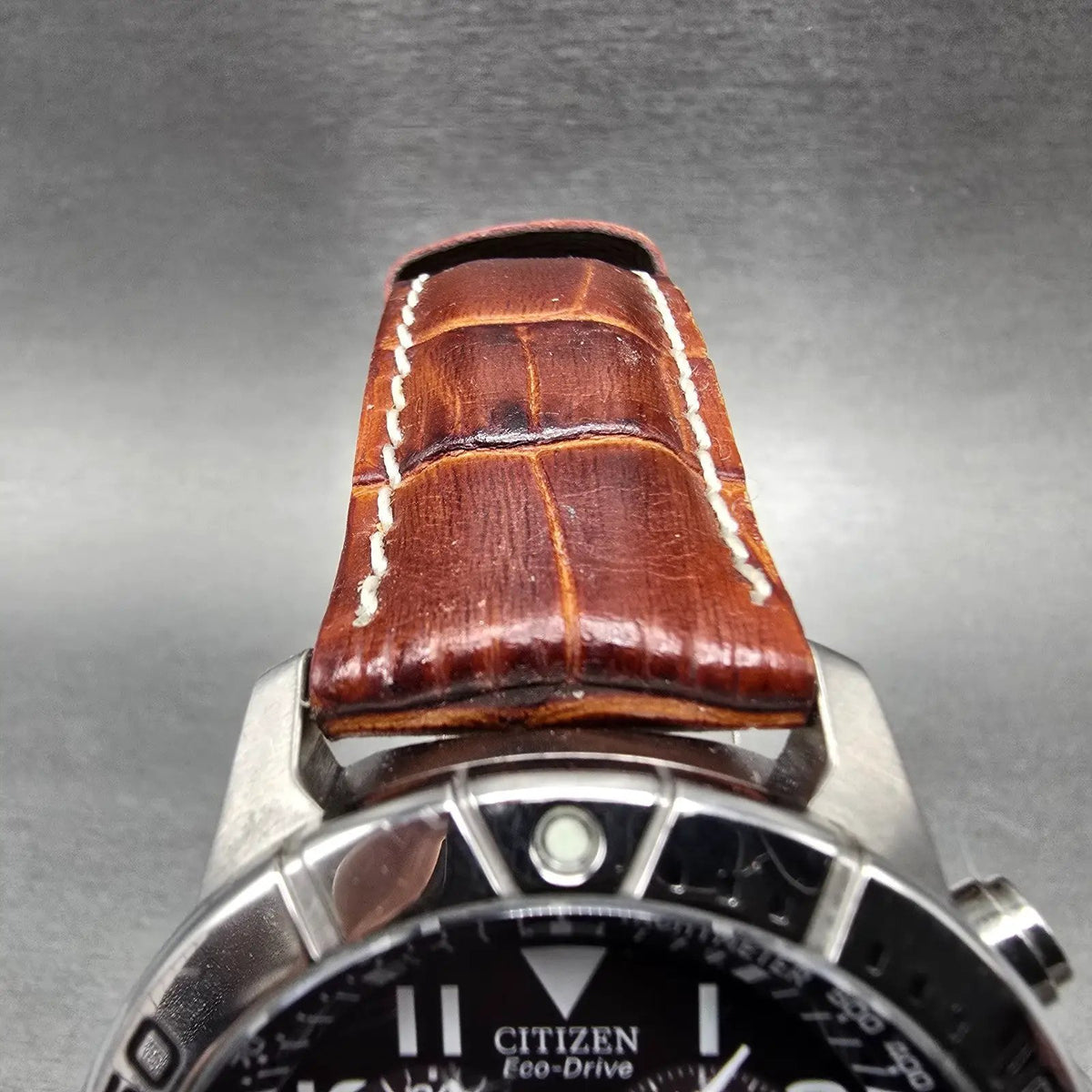 Citizen Eco-Drive Brycen Watch Men 42mm Blue Dial Titanium Chrono BL5250-02L4