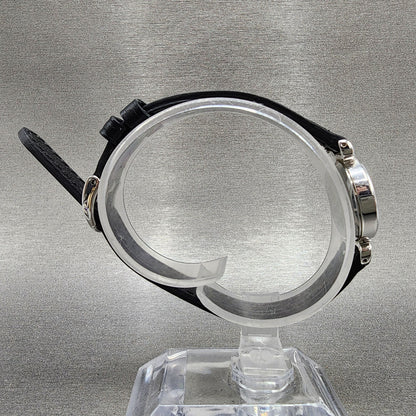 Seiko Watch Women 20mm Silver Dial Silver Tone Round 14000500 New Battery8
