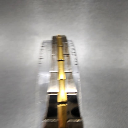 Seiko Tank Watch Women 13mm White Dial two Tone Rectangle 2e207479 New Battery4