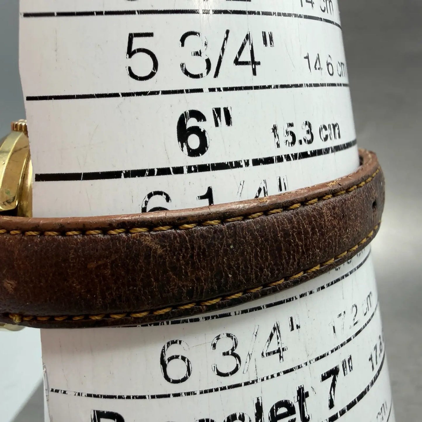 Bulova Accutron Watch Women 27mm Champagne Dial Gold Tone Round N3 PARTS Vintage11