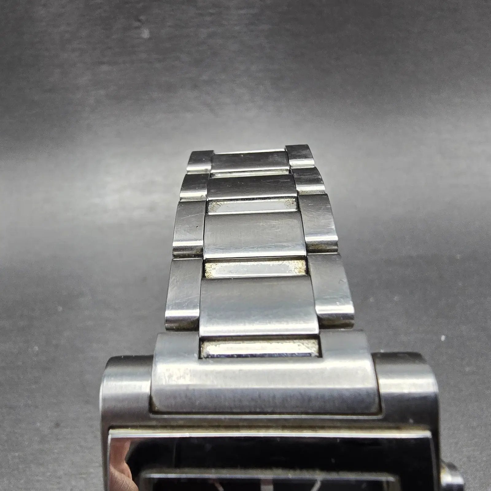 Citizen Elegance Watch Men 33mm Black Dial Steel Date Alarm Chrono New Battery6