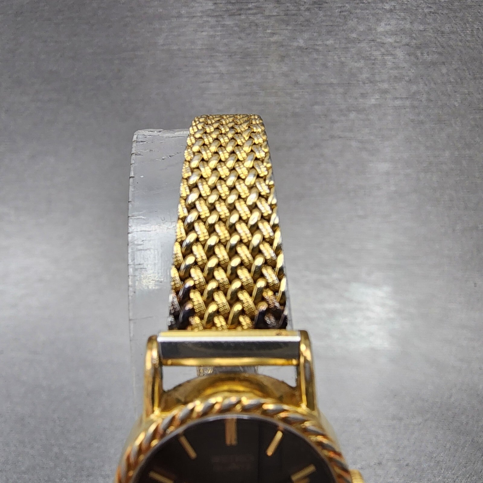 Seiko Watch Women 19mm Brown Dial Gold Tone 14215510 New Battery4