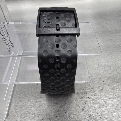 Swatch Dr. No Chronograph Watch Men 31mm Black Dial Black Tone Date SUEB400 NOS6