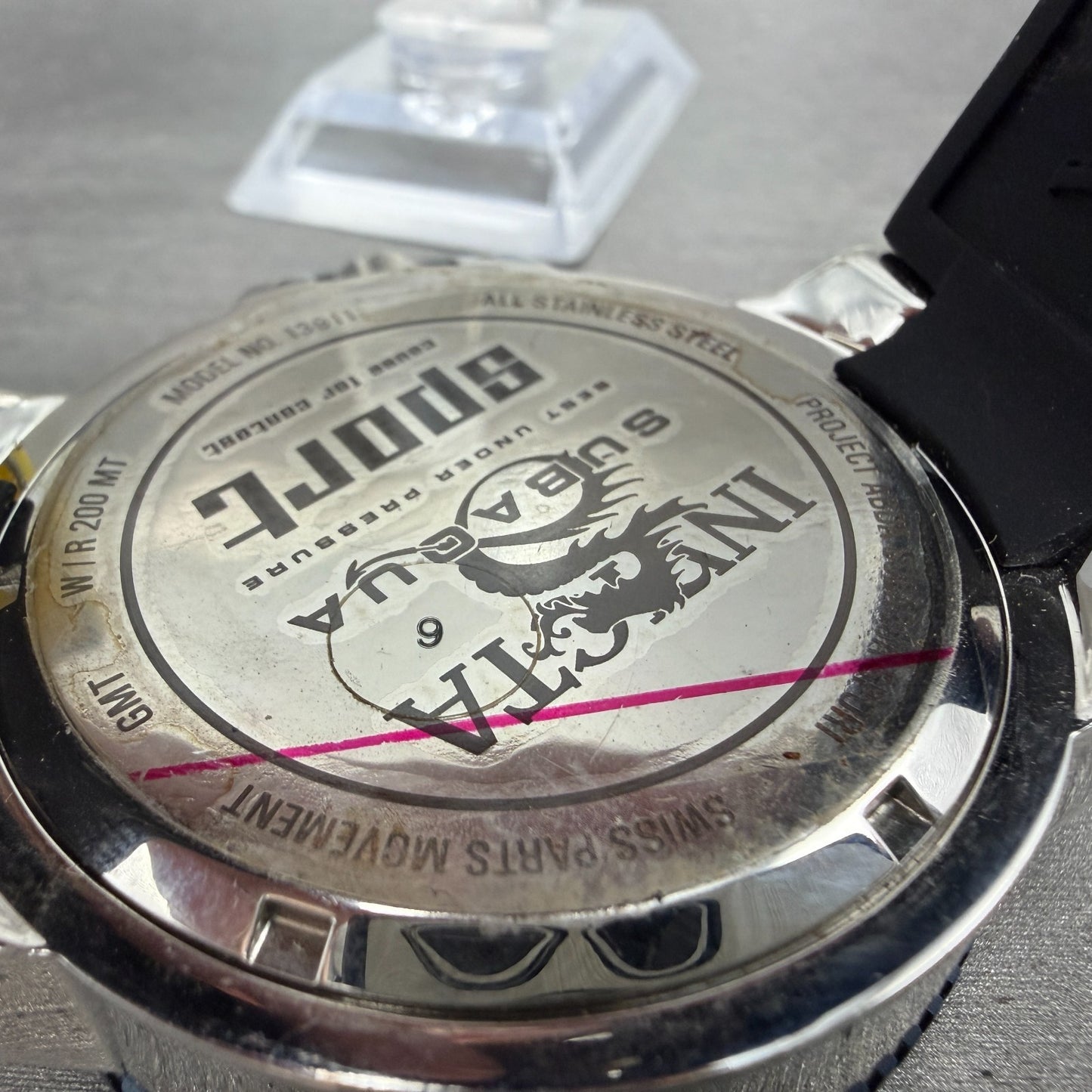 Invicta Subaqua Noma III GMT Watch Men 50mm MOP Dial Steel Date 13911 New BattAB9
