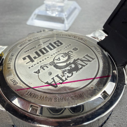 Invicta Subaqua Noma III GMT Watch Men 50mm MOP Dial Steel Date 13911 New BattAB9