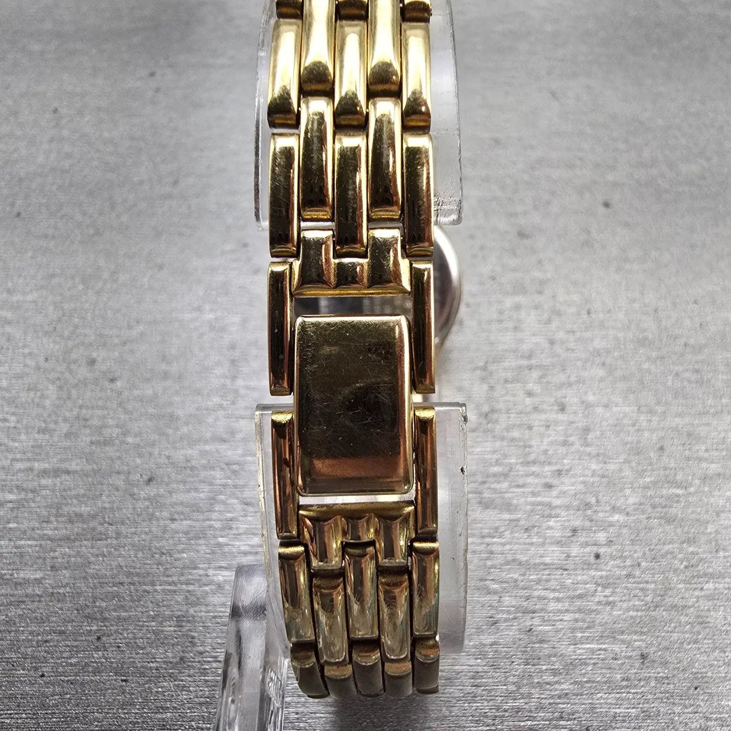 Citizen Watch Women 24mm Gold Dial Gold Tone Round READ!!!! 6031-S52543 New Batt7