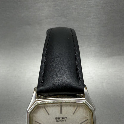 Seiko Tank Watch Men 27mm Silver Dial Silver Tone 64315150 New Battery4