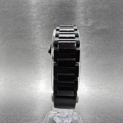 Citizen Axiom Eco-Drive Watch Women 29mm Black Dial Blackl Round EW2595-57E Runs8