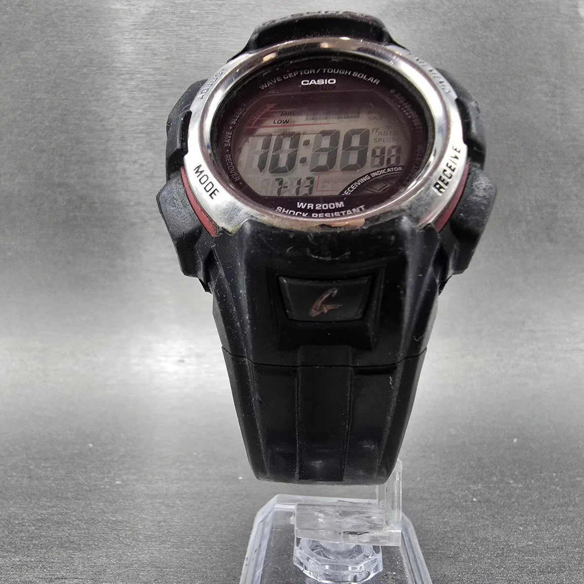 Casio G-Shock GW-300 Watch Men 43mm Digital Black Alarm Chrono Works Solar Works5