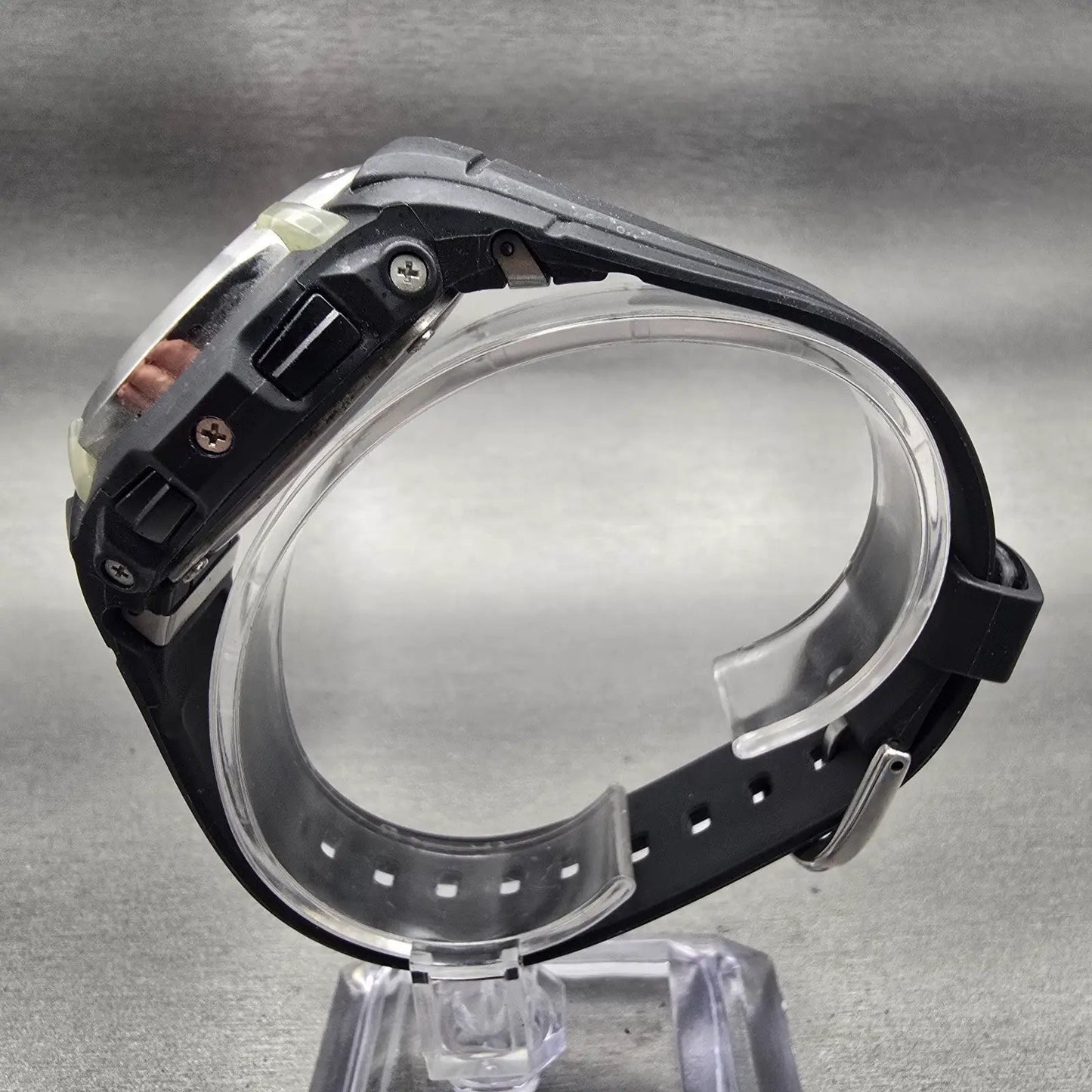 Casio Baby-G BG-191 Watch Women 40mm Pink Dial Black Chrono Alarm New Battery6