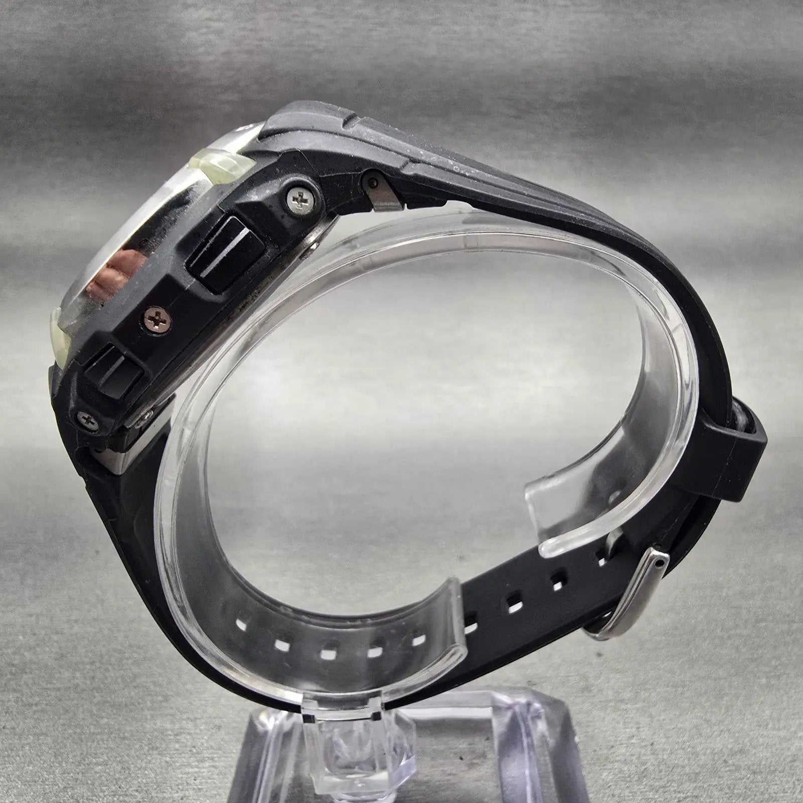 Casio Baby-G BG-191 Watch Women 40mm Pink Dial Black Chrono Alarm New Battery6