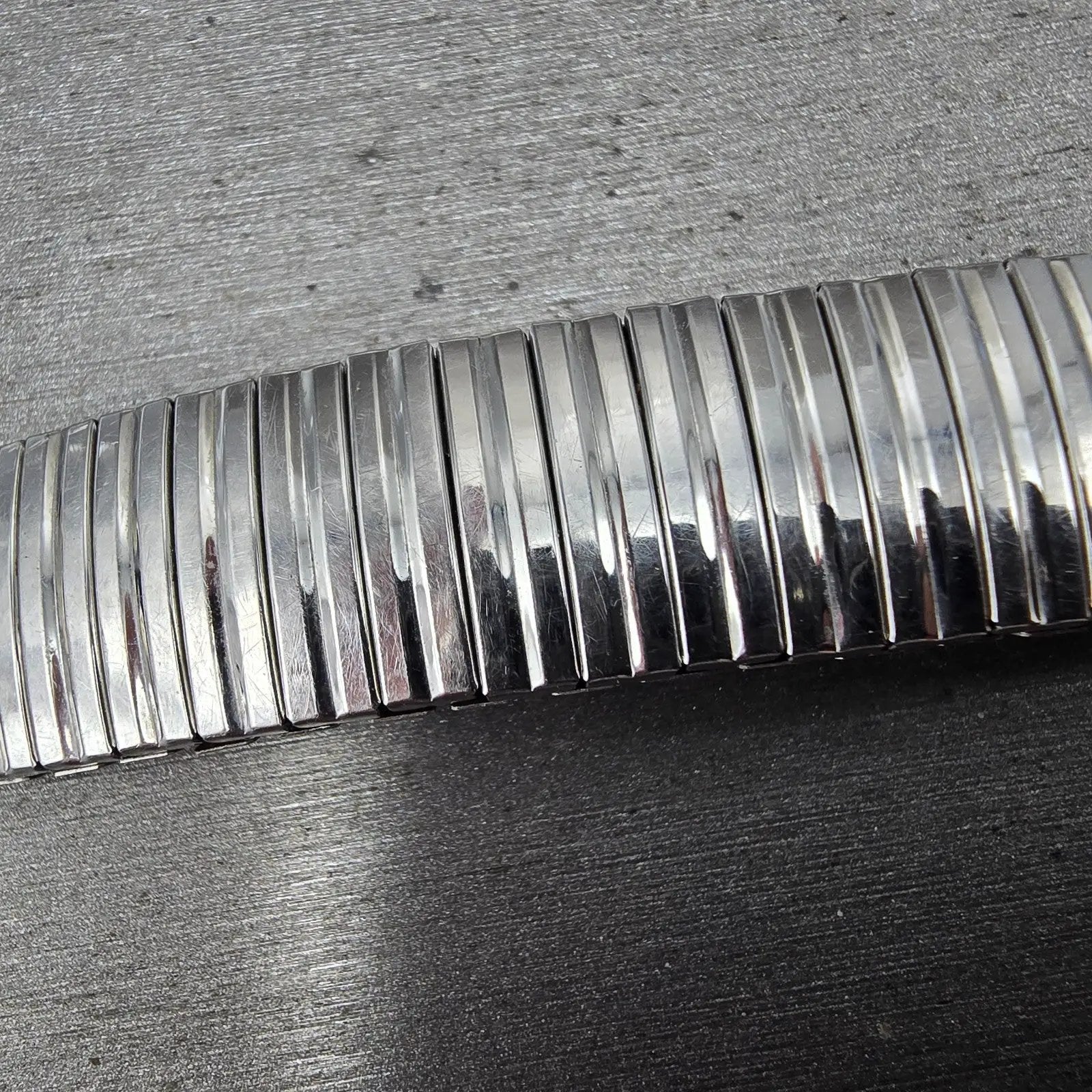 Navajo Sterling Silver Watch Band Tips 17mm Eagle Feather Design Vintage5