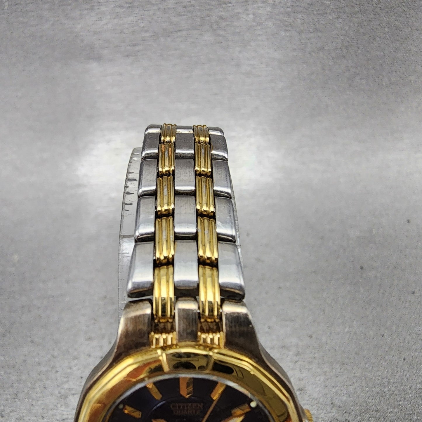 Citizen Watch Women 25mm Blue Dial Two Tone Date Round 1012K15036 New Battery4