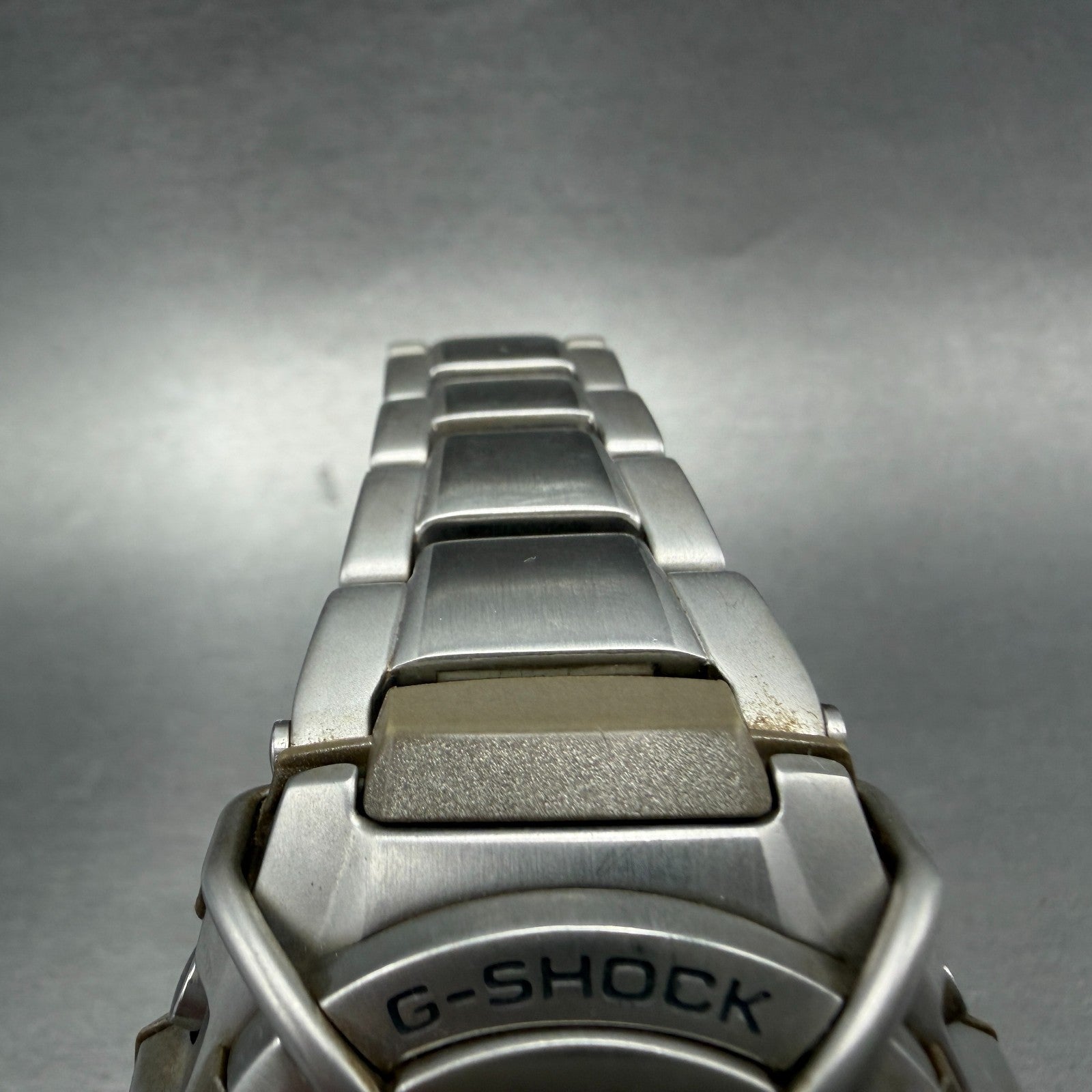 Casio G-Shock MTG-510 Watch Men 45mm White Dial Silver Ana Digi Round New Batt4