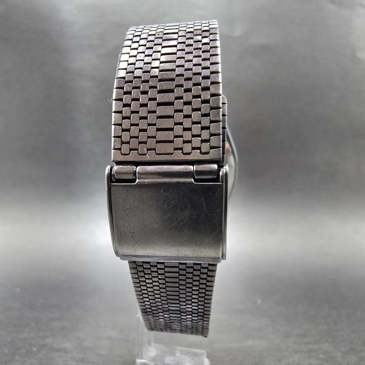 Seiko King Quartz Watch Men 34mm White Dial Silver Daydate 5856-5010 PARTS8