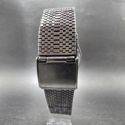 Seiko King Quartz Watch Men 34mm White Dial Silver Daydate 5856-5010 PARTS8