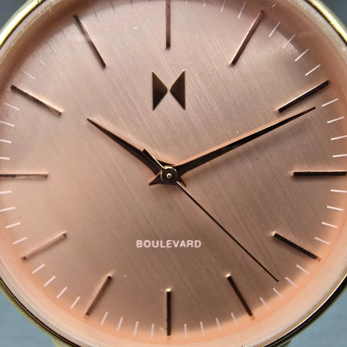 MVMT Boulevard Hermosa Watch Women 38mm Rose Dial Rose Gold Round New battery1