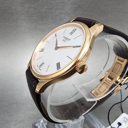 Tissot TClassic Tradition Watch Women 31mm White Dial Rose Gold Tone Round2