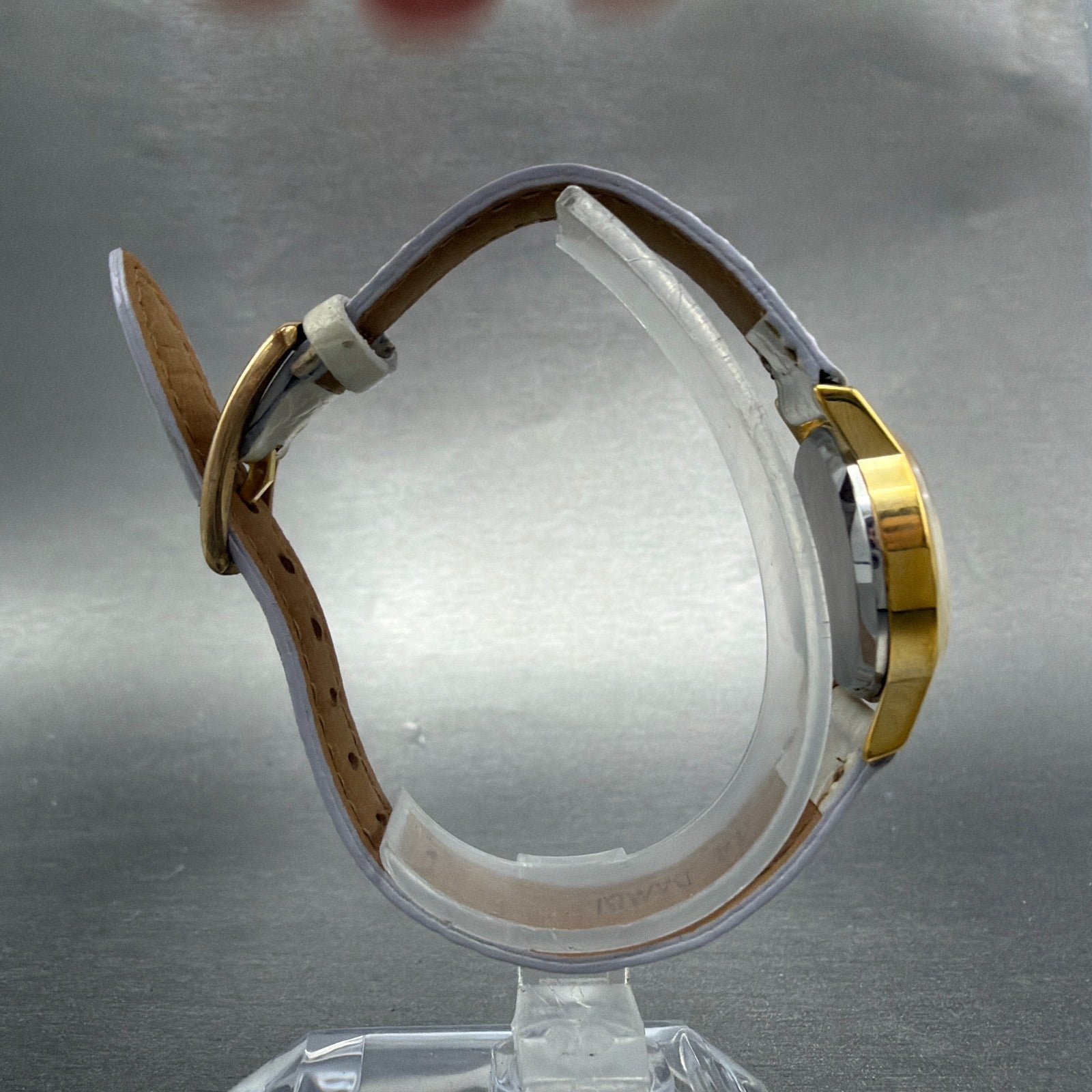 Omega De Ville Watch Women 24mm Gold Dial Gold Plated Manual Wind Runs 511.05088