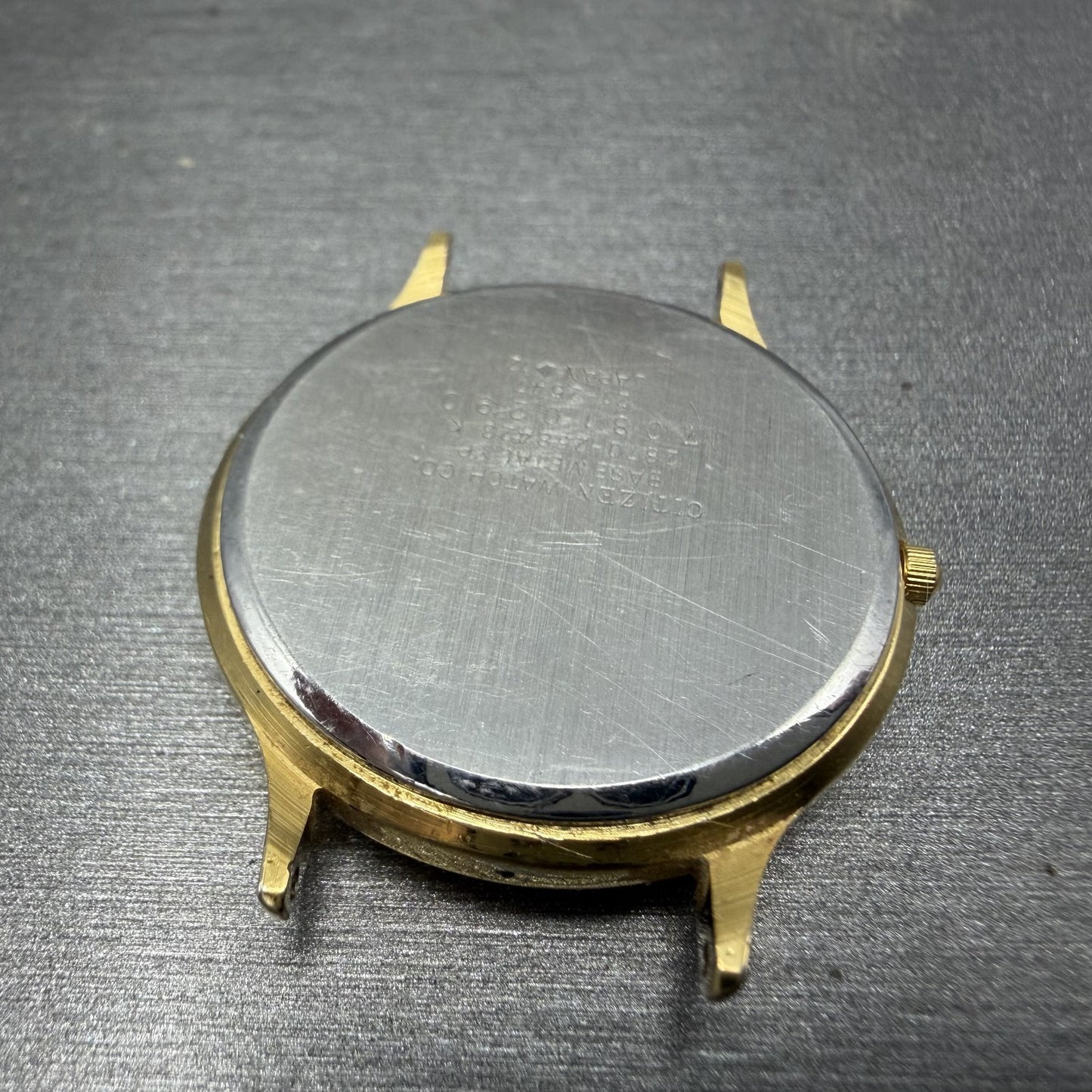 Citizen Moonphase Watch Women 30mm White Dial Gold Tone Date Round New Batt READ9