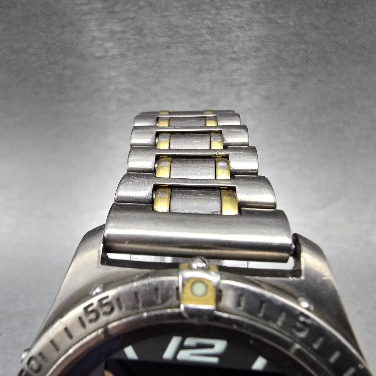 Breitlling Aerospace Watch Men 40mm Titanium Alarm Chronograph Analog Digital5
