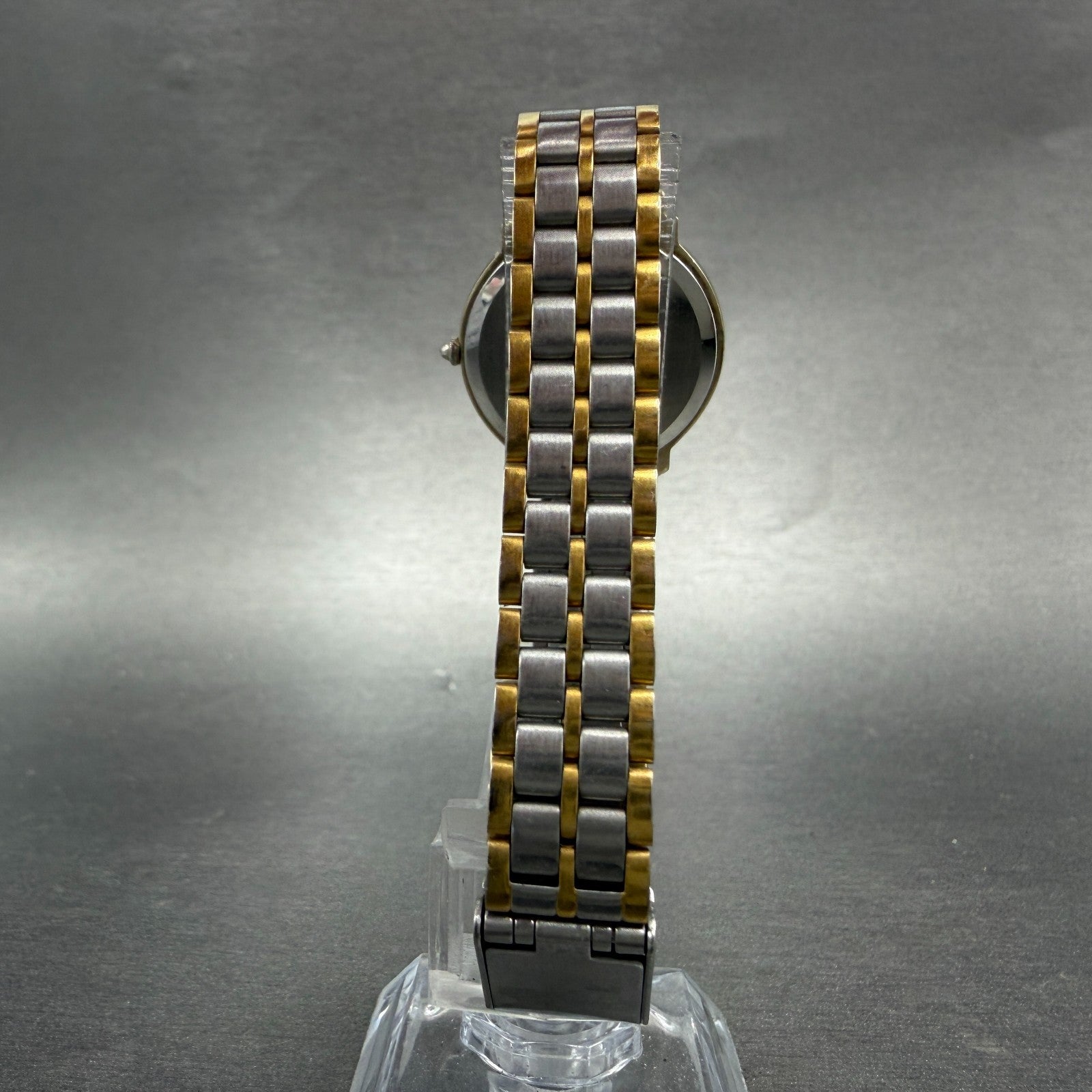 Seiko Watch Women 26mm Champagne Dial Two Tone Round 7321-035A New Battery7
