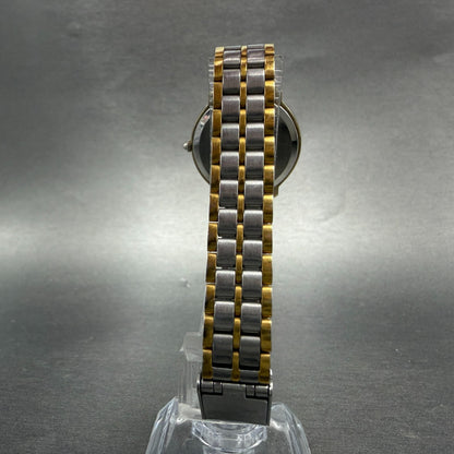 Seiko Watch Women 26mm Champagne Dial Two Tone Round 7321-035A New Battery7