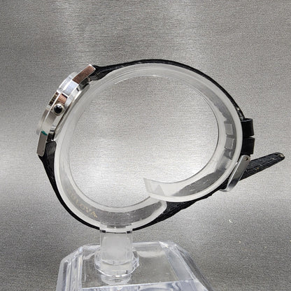 Bulova Longchamp Watch Women 25mm White Dial Silver Tone Date Round New Battery6