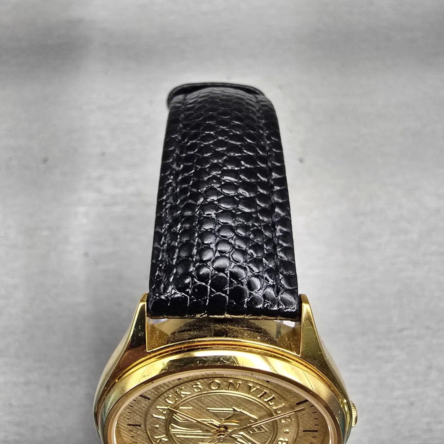 Seiko Watch Men 35mm Gold Dial Gold Tone Round 7N43-8A99 New Battery Vintage4