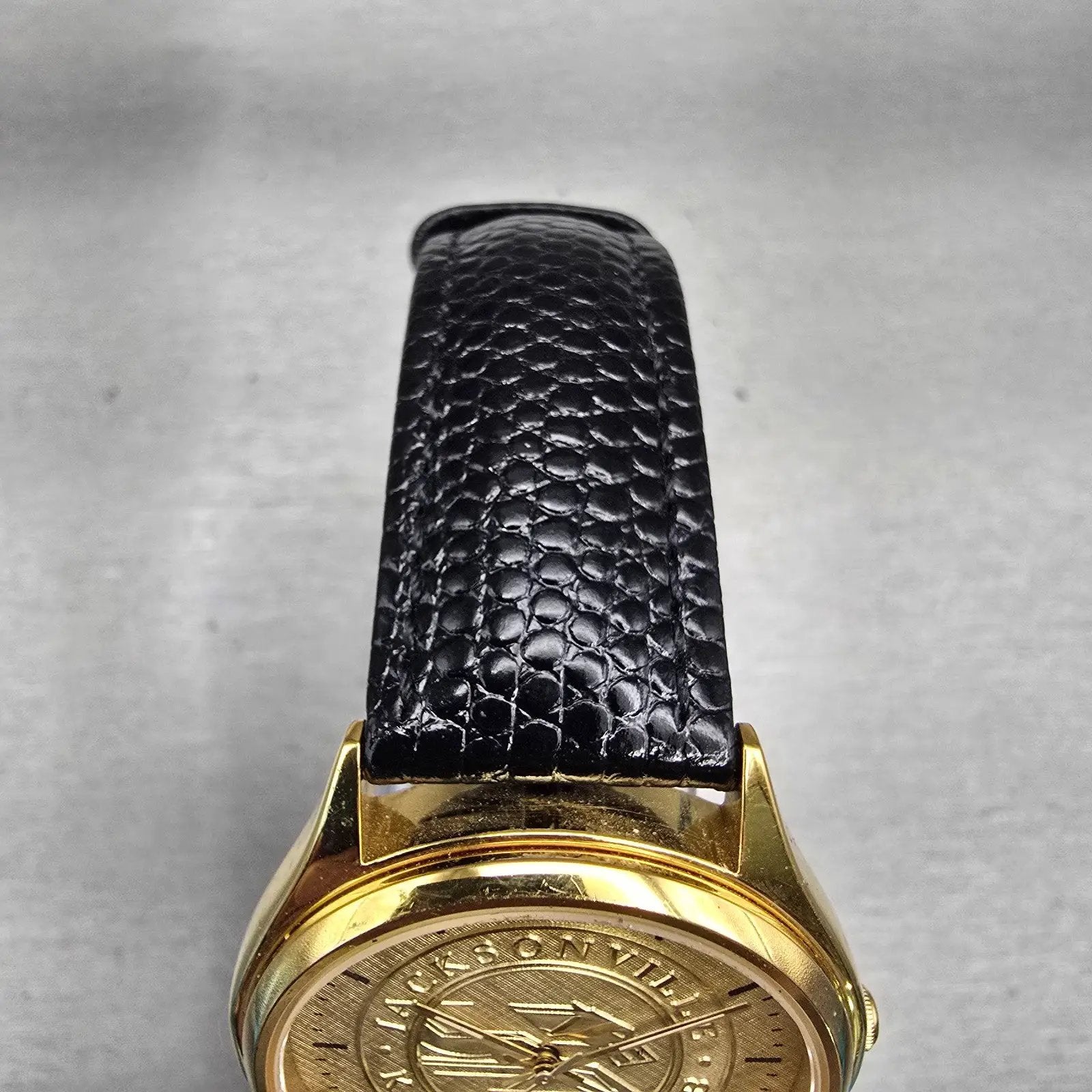 Seiko Watch Men 35mm Gold Dial Gold Tone Round 7N43-8A99 New Battery Vintage4