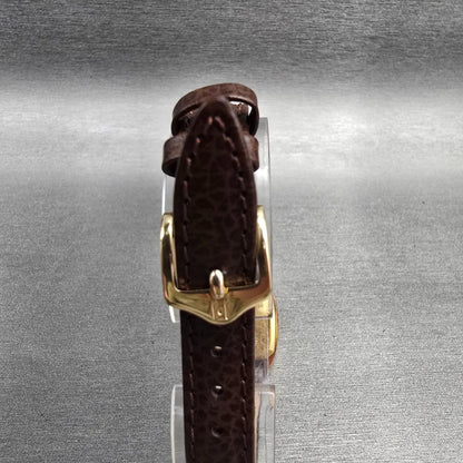 Citizen Exceed Tank Watch Women 21mm Champagne Dial Gold 4-102894 New Battery JP7