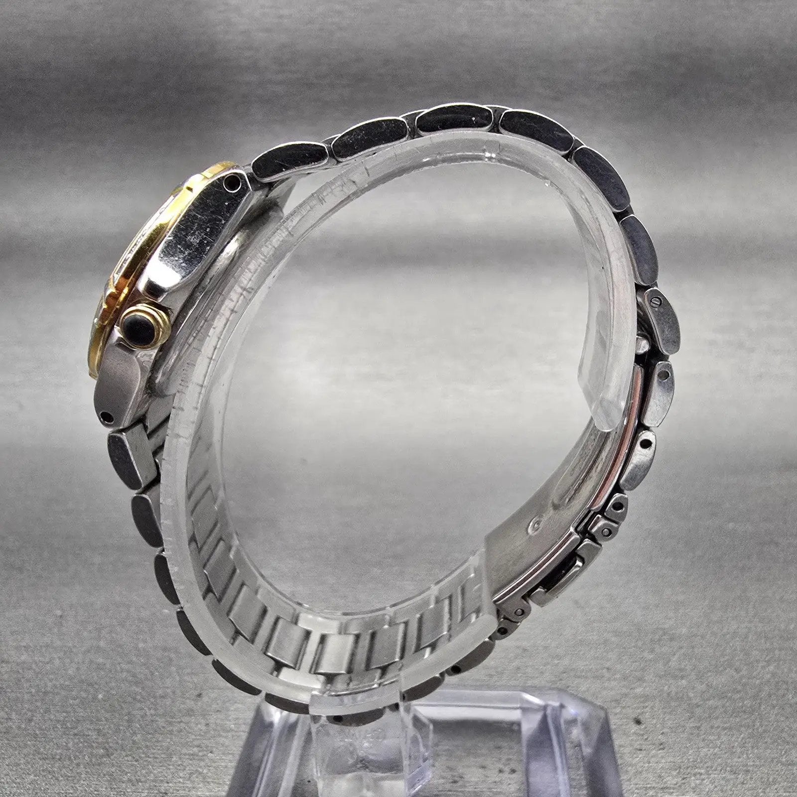 Citizen Eco-Drive Watch Women 27mm MOP Dial Two Tone Gemmed E011-S044235 Works6