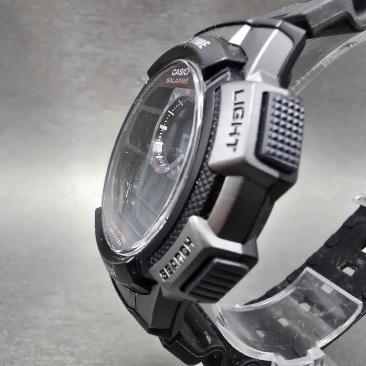 Casio AE-1000W Watch Men 44mm Black Dial Gray Black World Time Digital READ!!!!!2