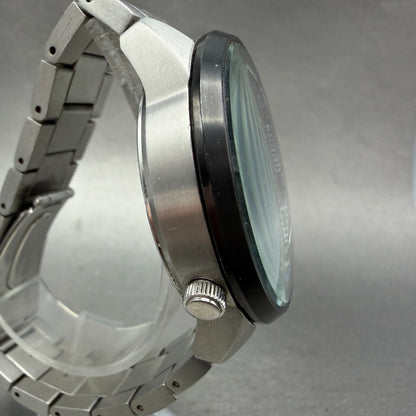 Seiko Wired Chronograph Watch Men 43mm Blue Dial Steel Date VK68-KX20 PARTS4