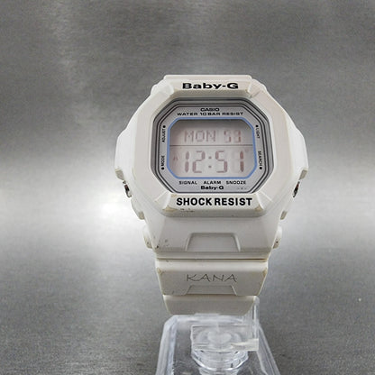Casio BabyG BG5600WH Watch Women 40mm Digital White Tone Octagon New Battery5