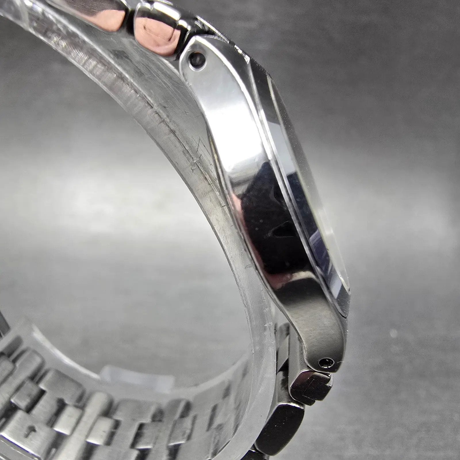 Movado Museum Watch Women 24mm Black Dial Silver Tone 84 E4 1844 New Battery3