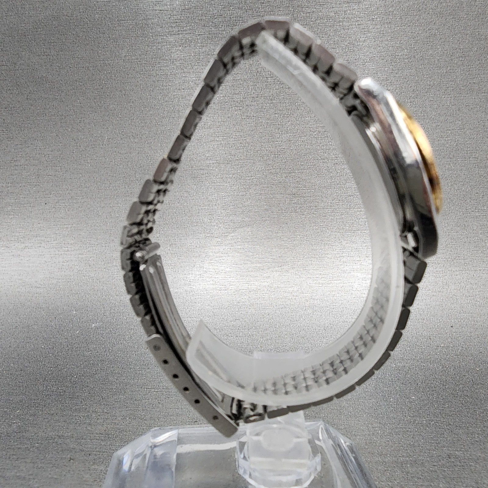 Seiko SQ Watch Women 23mm Champagne Dial Two Tone Dyadate 2a230029 New Batt ABC8