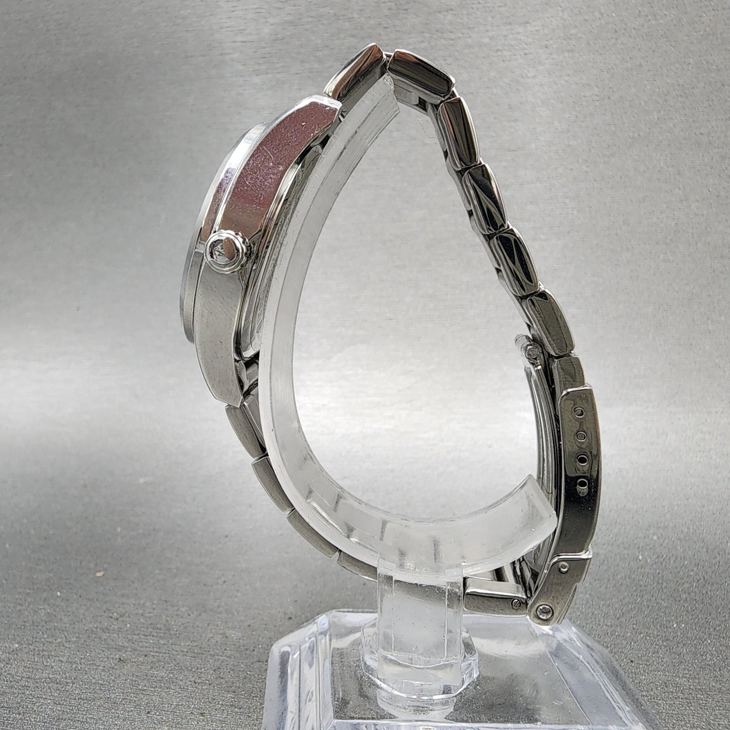 Invicta Specialty Watch Women 33mm MOP Dial Silver Tone Round 12830 New Battery6