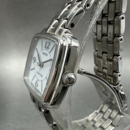 Citizen Reguno Solar Watch Women 23mm White Dial Silver Tone E031-R005288 Runs2
