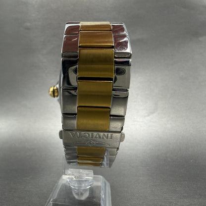 Invicta Lupah Watch Men 47mm Champagne Dial Two Tone Rectangle 15190 New battery7