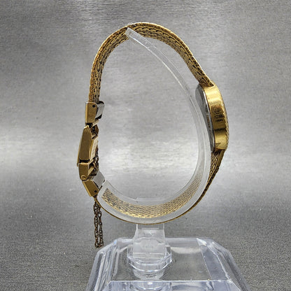 Seiko Lassale Watch Women 22mm Champagne Dial Gold Tone 14000479 New Battery8