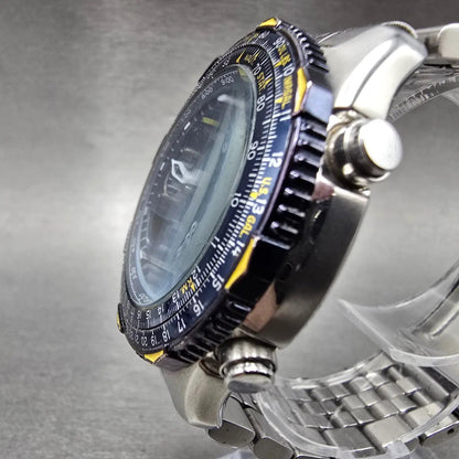 Citizen Navihawk Blue Angels Watch Men 42mm Ani Digi Steel C300-Q00842 PARTS3