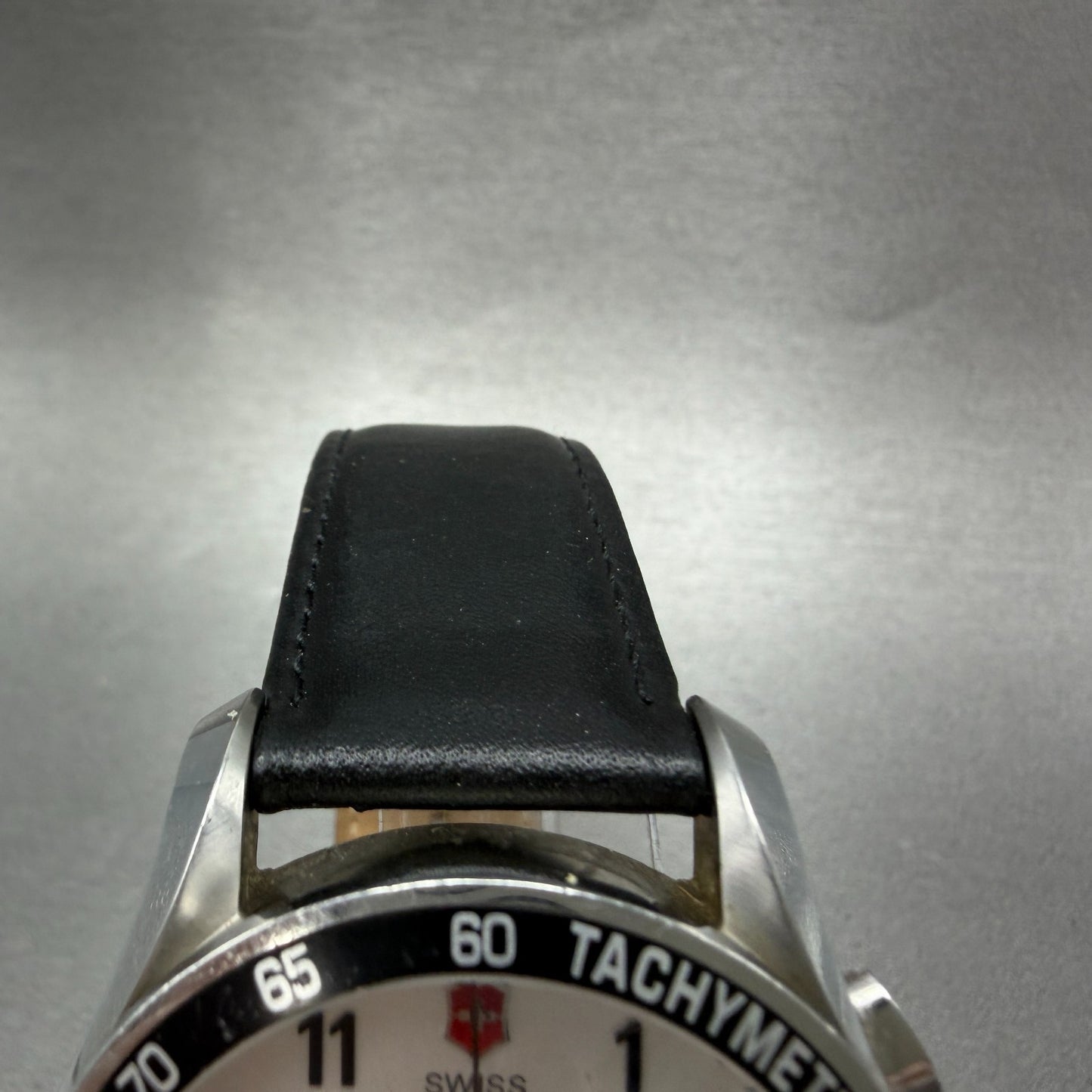 Victorinox Swiss Army Chrono Classic Watch Men 41mm Silver Dial Steel New Batt5