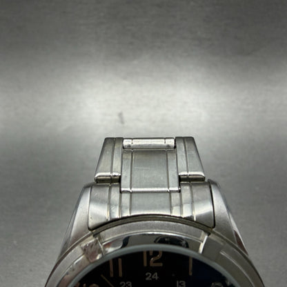 Timex Easton Avenue Watch Men 39mm Blue Dial Silver Tone Date TW2P76400 New Batt4